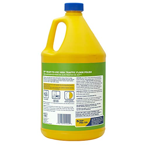 Zep High Traffic Floor Polish 128oz