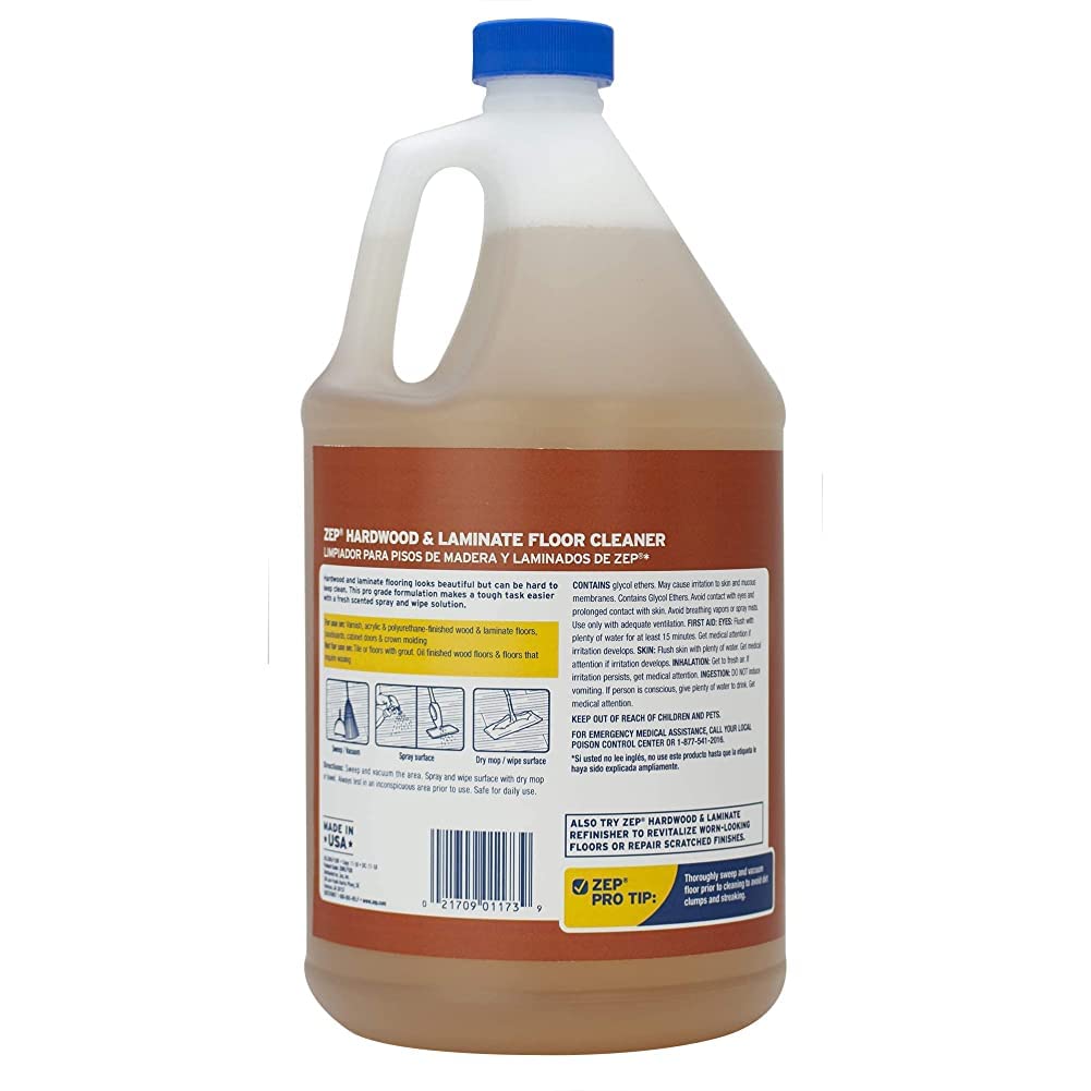 Zep Hardwood & Laminate Floor Cleaner 1-Gal