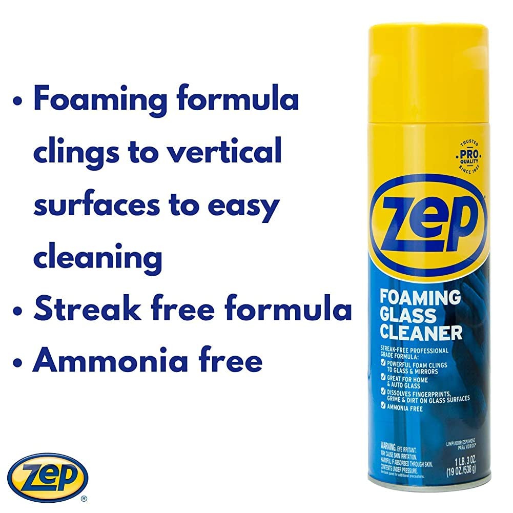 Zep Foaming Glass Cleaner 4-Pack