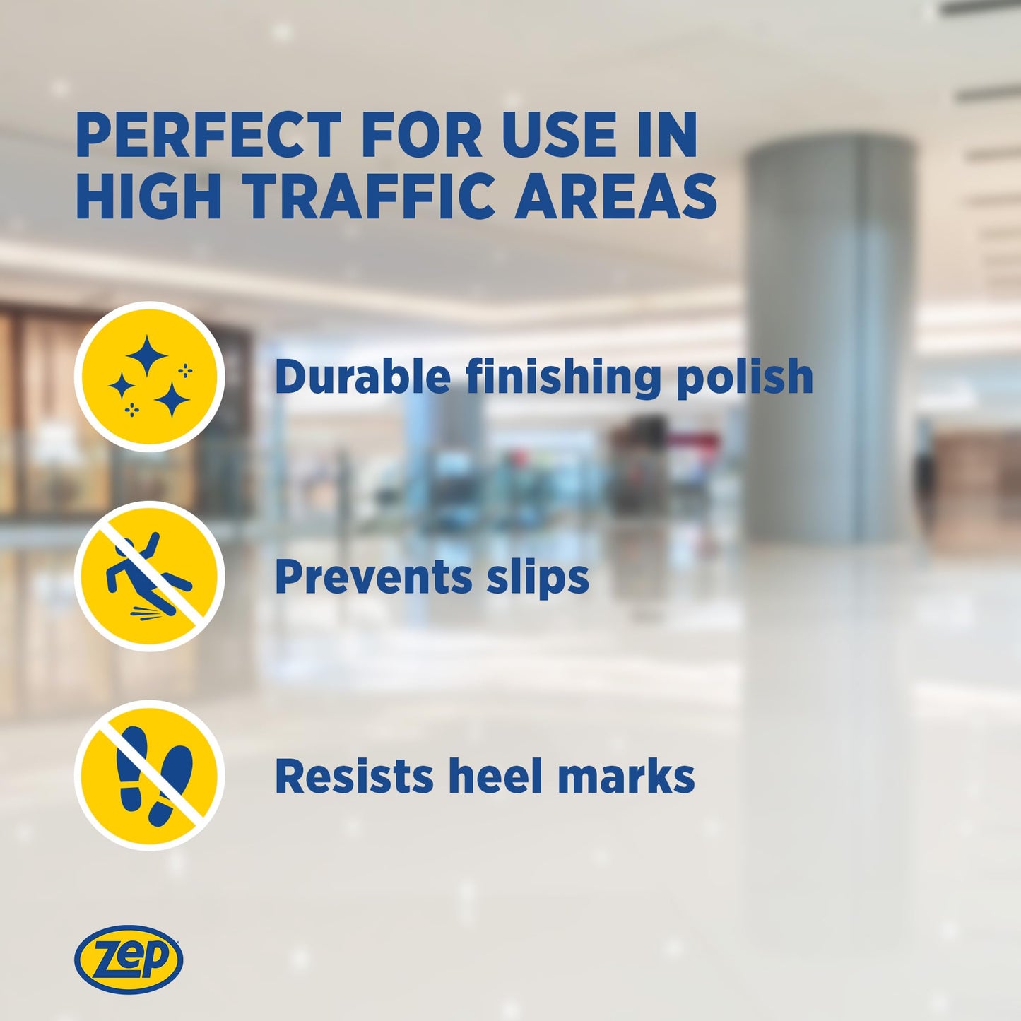 Zep High Traffic Floor Polish 2-Pack