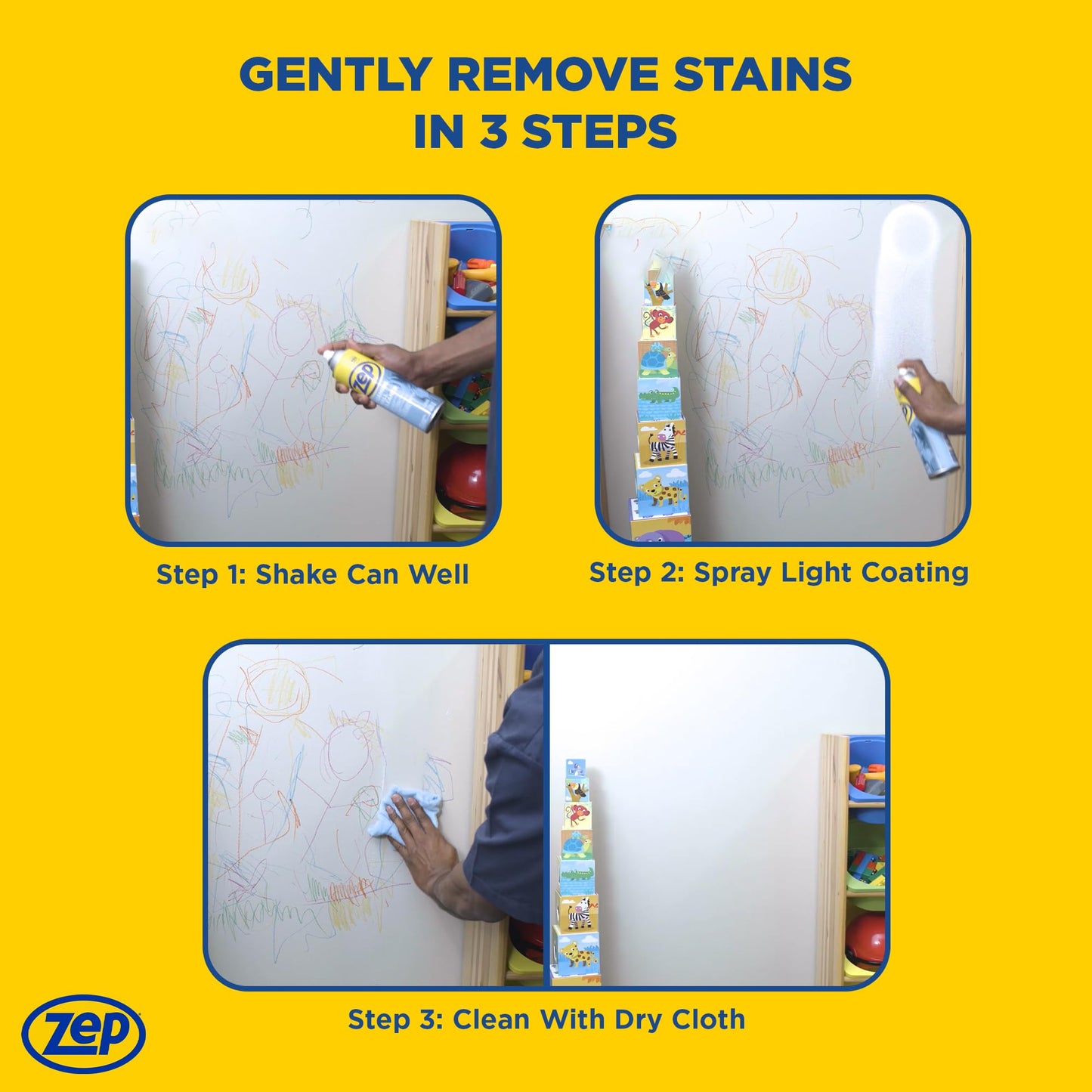 Zep Foaming Wall Cleaner 12-Pack
