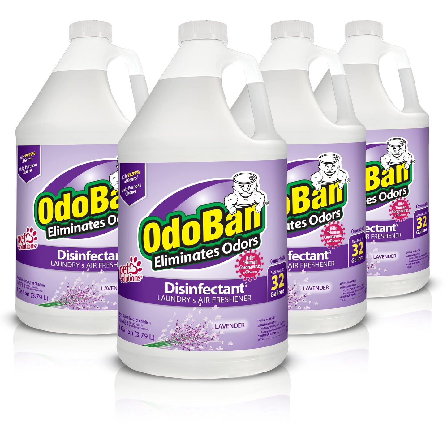 OdoBan Lavender Disinfectant 4-Gal