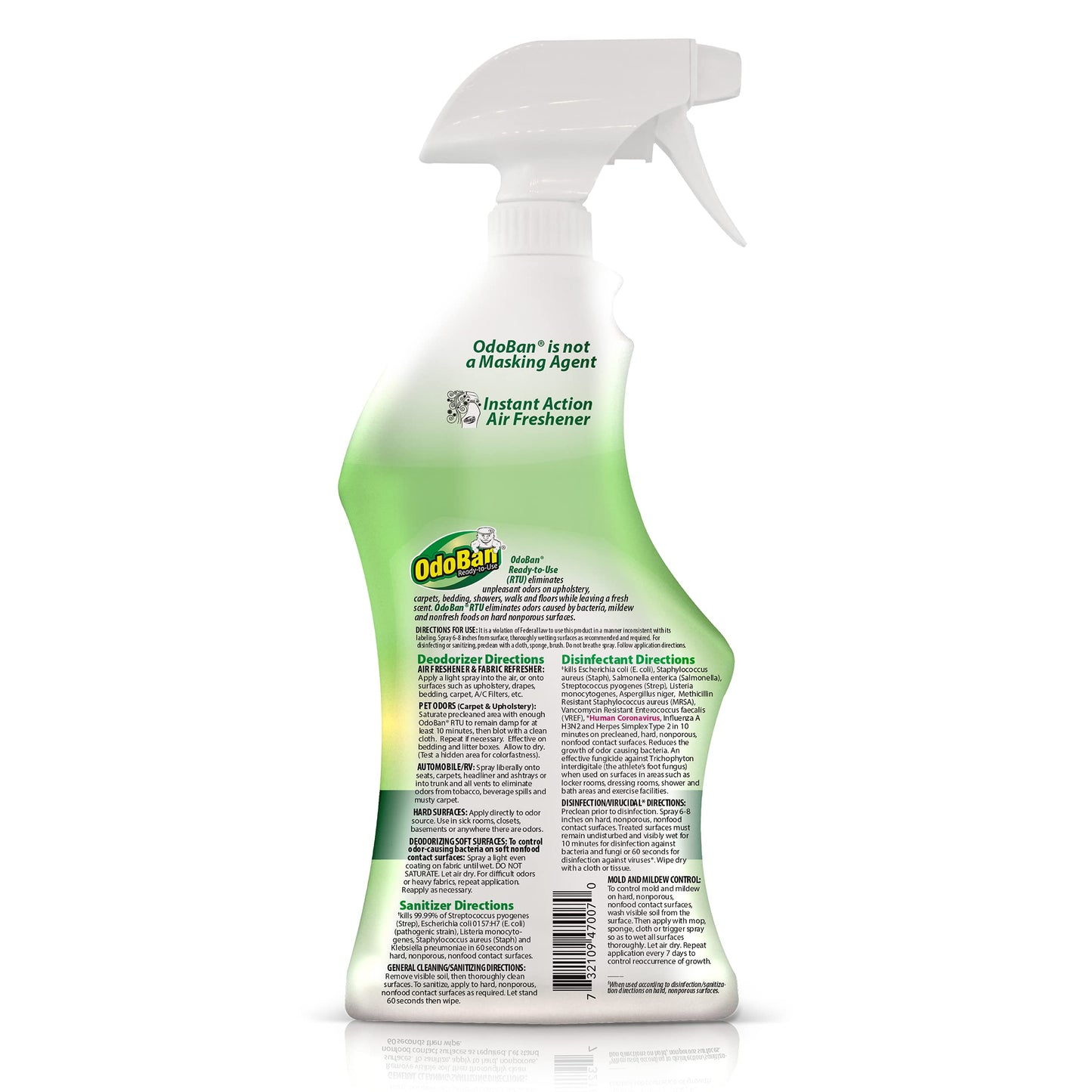 OdoBan Eucalyptus Disinfectant 2-Pack