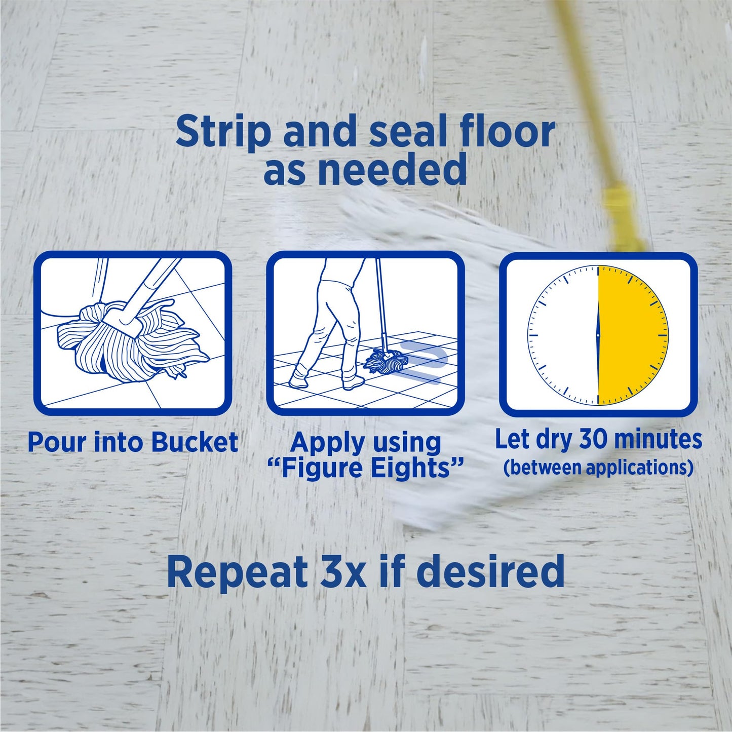 Zep High Traffic Floor Polish 128oz
