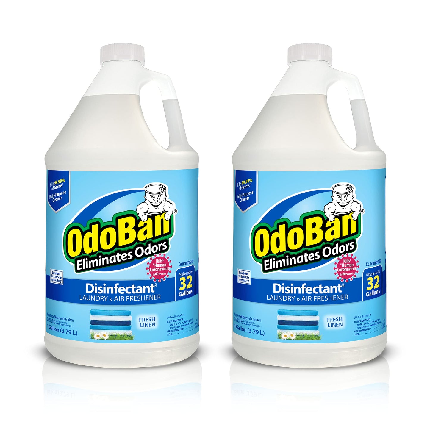 OdoBan Fresh Linen Disinfectant 2-Gal