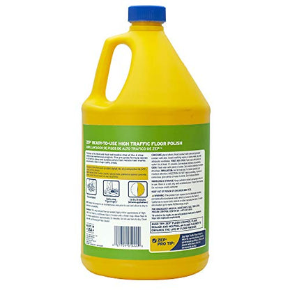 Zep High Traffic Floor Polish 128oz