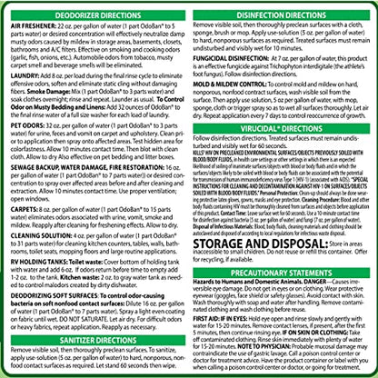 OdoBan Eucalyptus Disinfectant 4-Gal