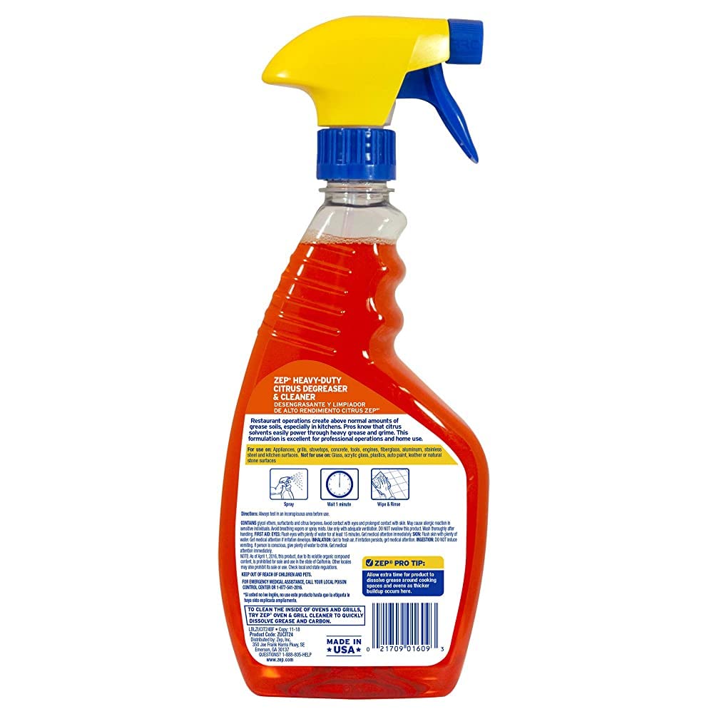 Zep Citrus Degreaser 2-Pack