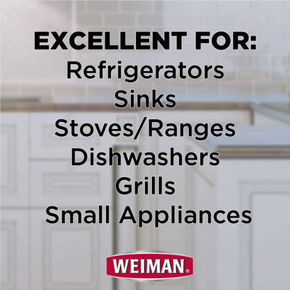 Weiman Stainless Steel Cleaner 6-Pack