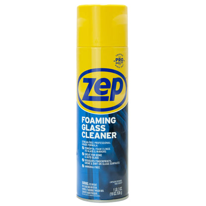 Zep Foaming Glass Cleaner (12 Packs)