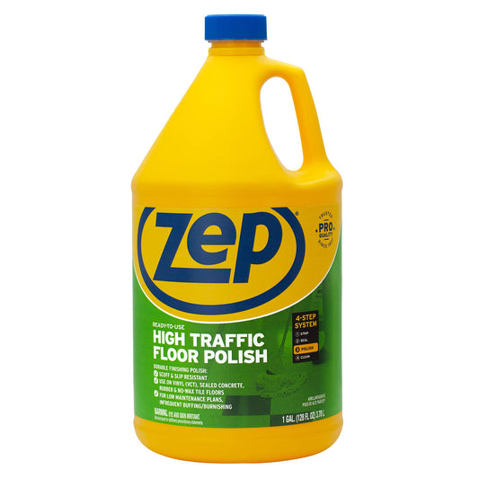 Zep High Traffic Floor Polish 128oz