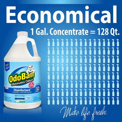 OdoBan Fresh Linen Disinfectant 2-Gal