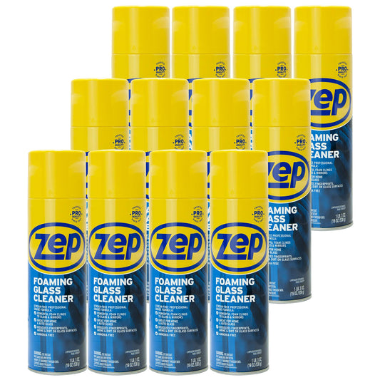 Zep Foaming Glass Cleaner (12 Packs)