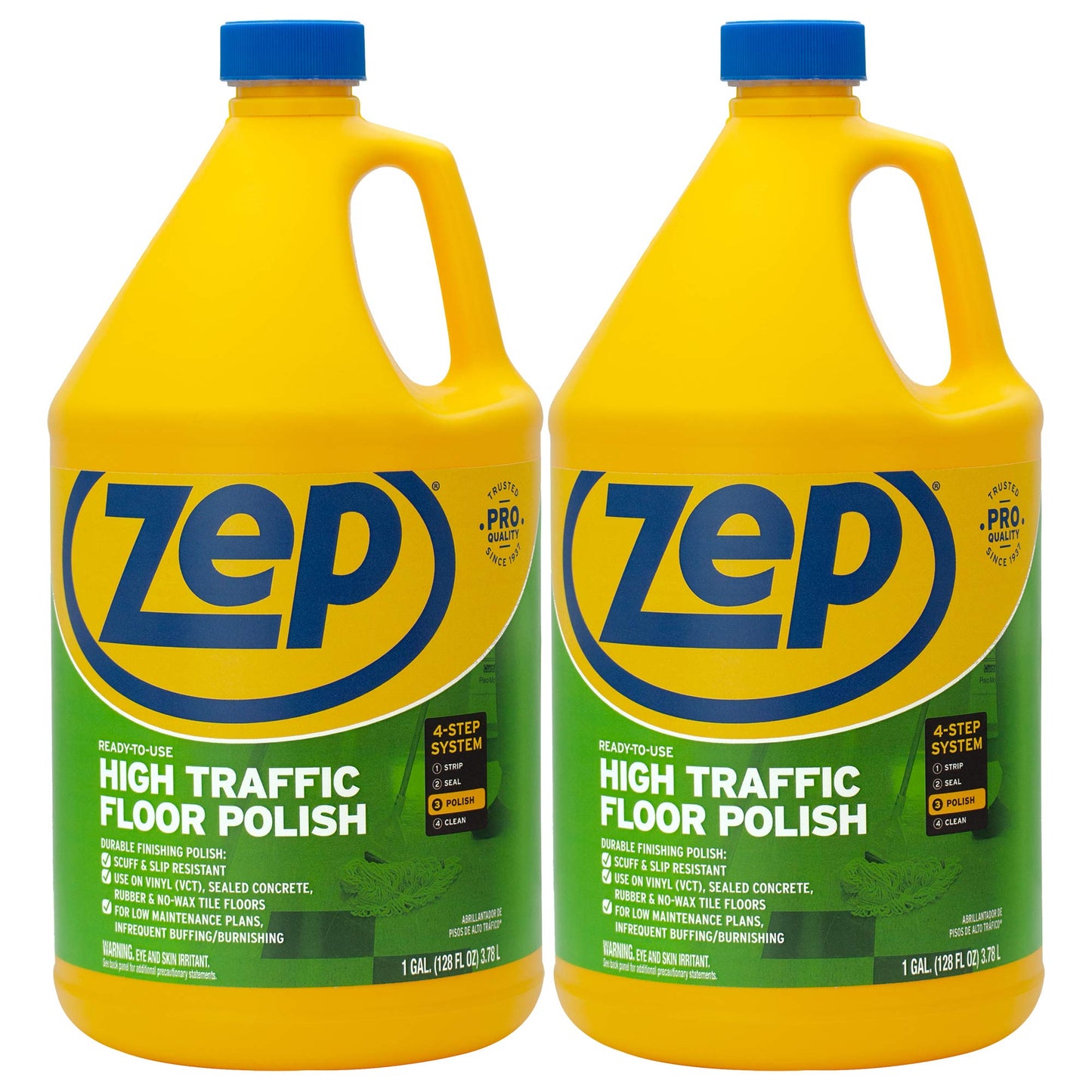 Zep High Traffic Floor Polish 2-Pack