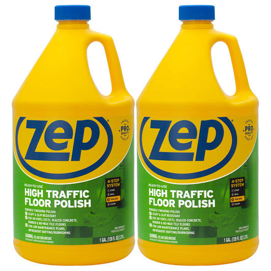 Zep High Traffic Floor Polish 2-Pack