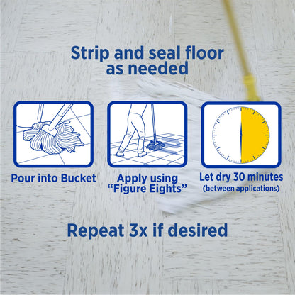Zep High Traffic Floor Polish 128oz