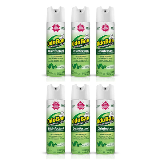OdoBan Eucalyptus Spray 6-Pack
