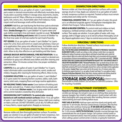 OdoBan Lavender Disinfectant 2-Gal