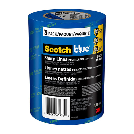 ScotchBlue Painter's Tape 3-Rolls