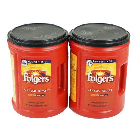 Folgers Classic Roast Coffee 2-Pack