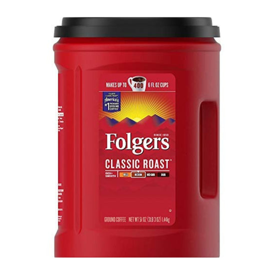 Folgers Classic Roast Coffee 4-Pack