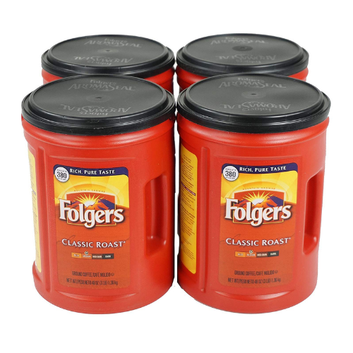 Folgers Ground Coffee 4-Pack